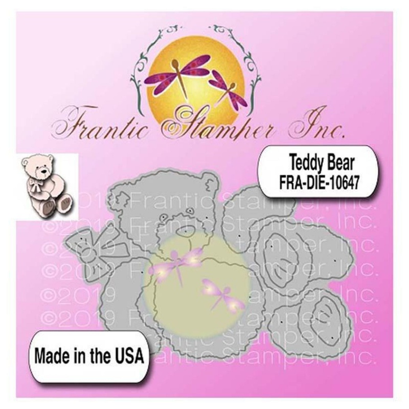 Frantic Stamper Precision Die - Teddy Bear