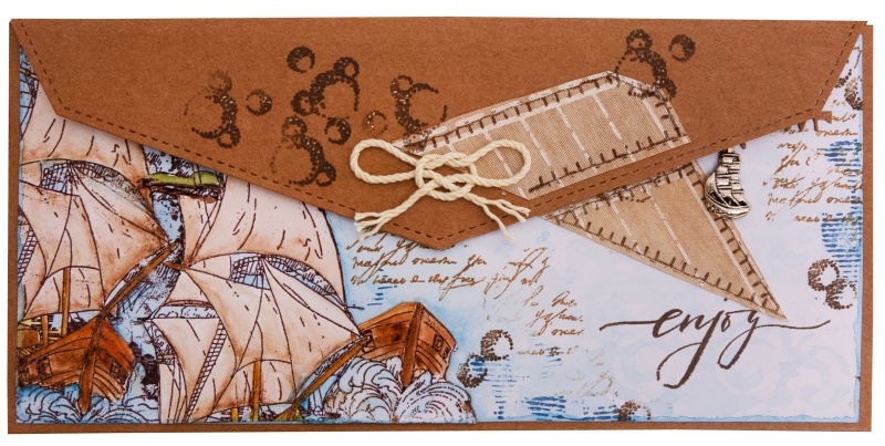 Sl Clear Stamp Sailing In Sunlight Grunge 74X210x3mm 1 Pc Nr.104
