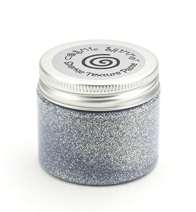 Cosmic Shimmer Textured Sparkle Paste Silver Moon
