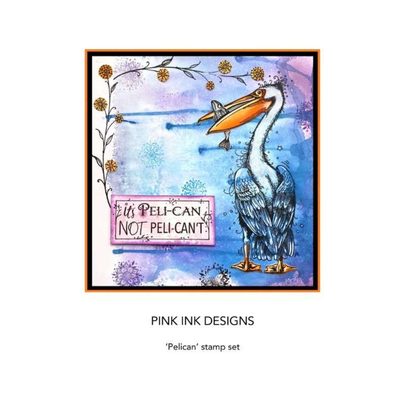 Pink Ink Designs Pelican 6 In X 8 In Clear Stamp Set