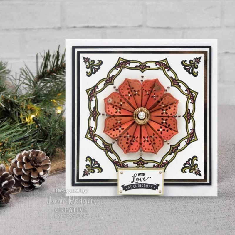 Creative Expressions Jamie Rodgers Tea Bag Folding Daisy Doily Craft Die