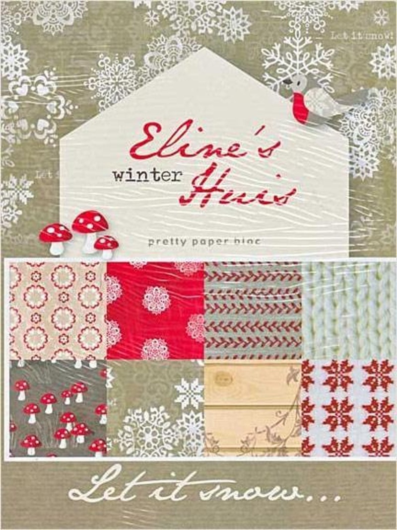 Marianne Design A5 Pretty Paper Bloc Let It Snow
