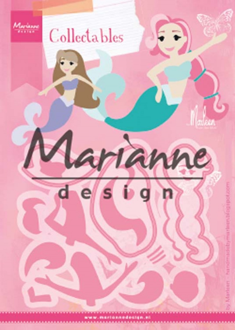 Marianne Design Collectables Mermaids By Marleen