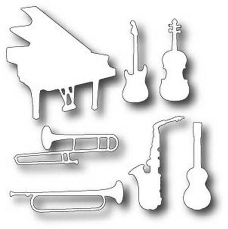 Tutti Designs - Dies - Musical Instruments