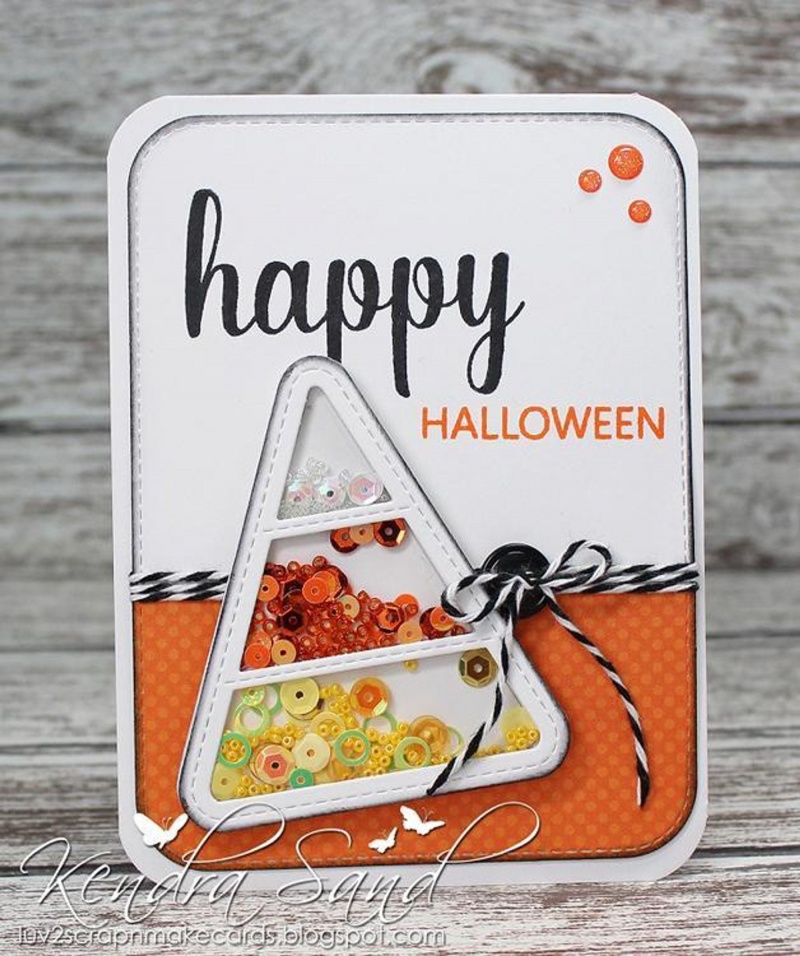 Frantic Stamper Precision Die - Giant Candy Corn
