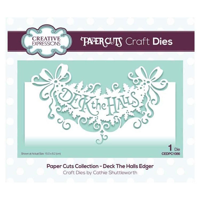 Creative Expressions Paper Cuts Collection - Deck The Halls