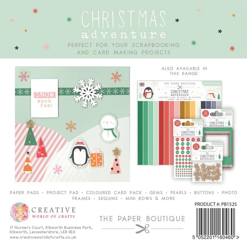 The Paper Boutique Christmas Adventure 6X6 Paper Pad