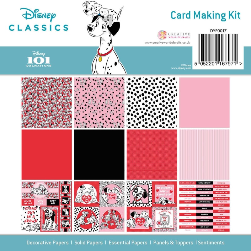 101 Dalmatians - Card Making Pad