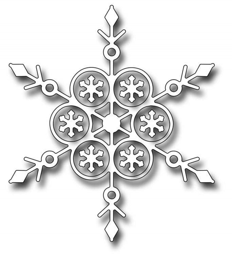 Frantic Stamper Precision Die - Alpine Snowflake
