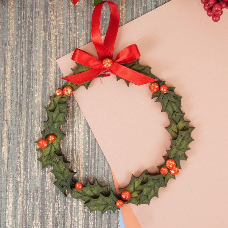Forever Florals - Deck The Halls Mdf Shapes