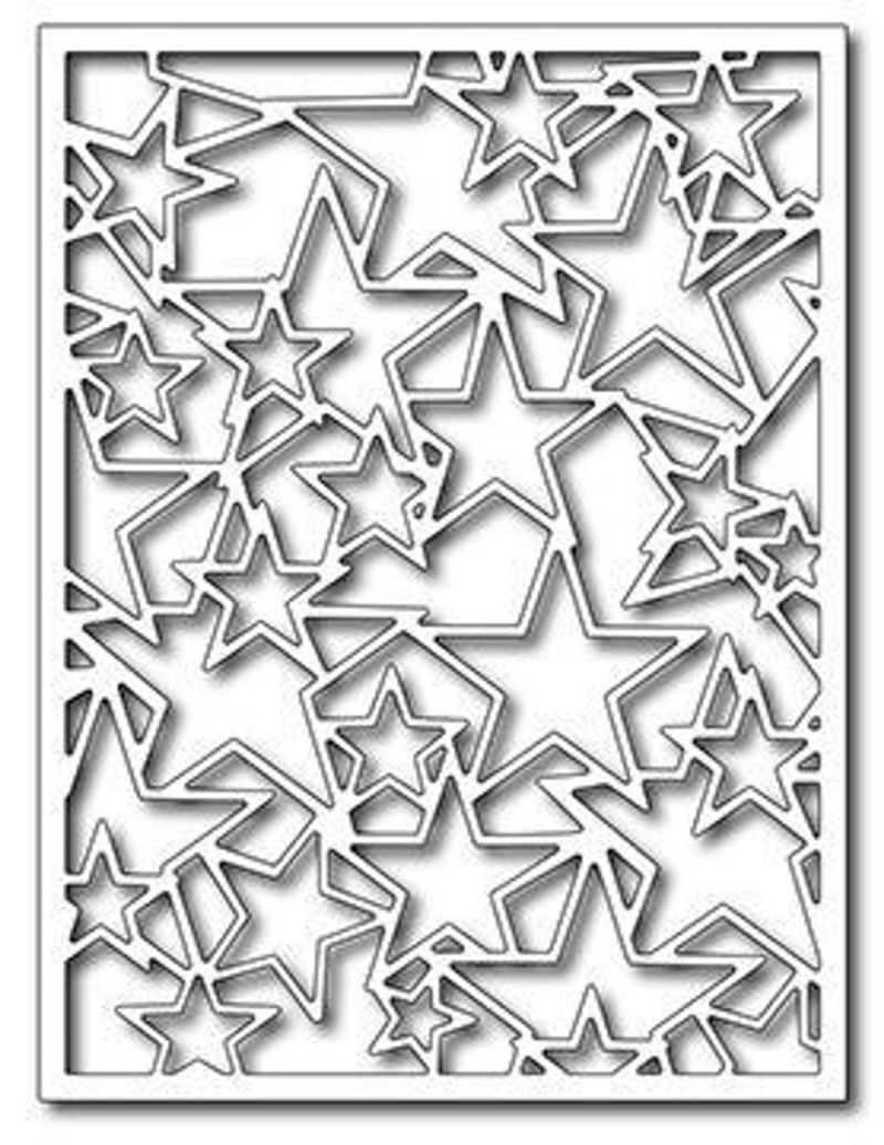 Frantic Stamper Precision Die - Star Card Panel