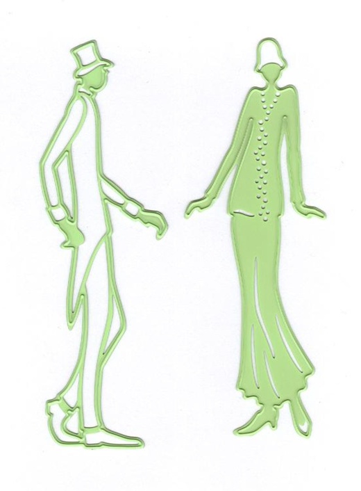 Leabilitie Couple Cut And Embossing Die
