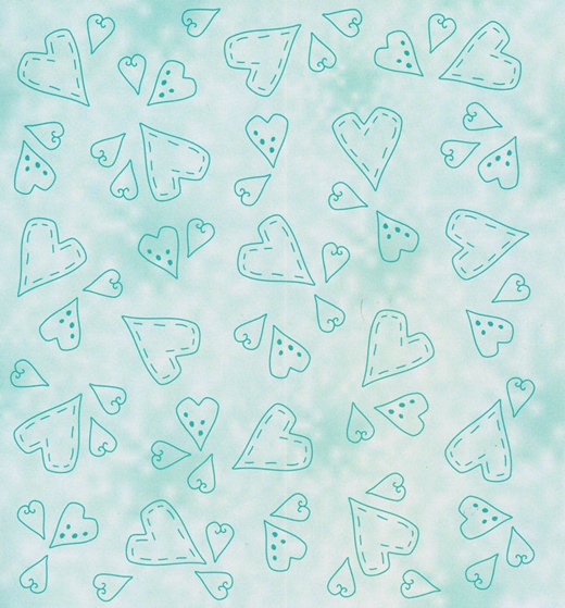 Lea'bilities Embossing Folder - Hearts