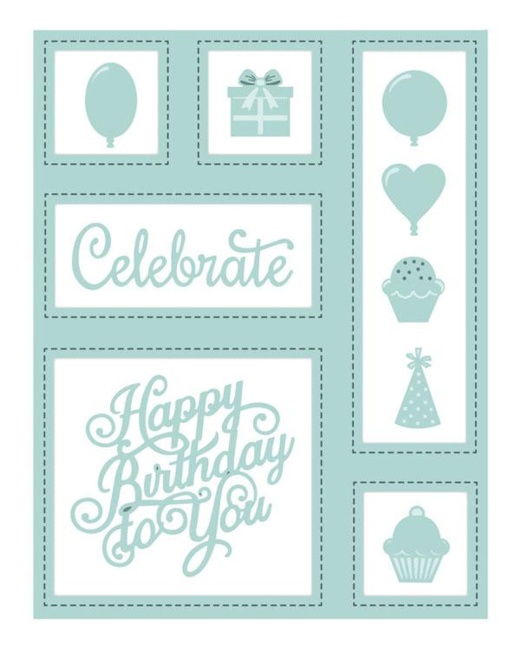 Shadow Boxes Collection Birthday