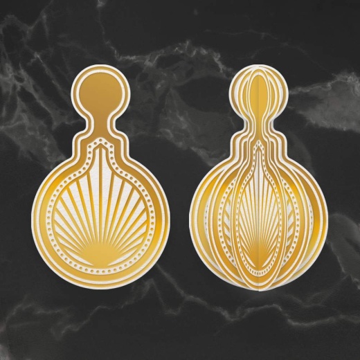 Couture Creations Ray Bauble Cut, Foil And Emboss Die (Co727007)