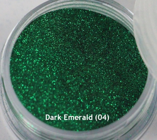 Cosmic Shimmer Polished Silk Glitter Dark Emerald