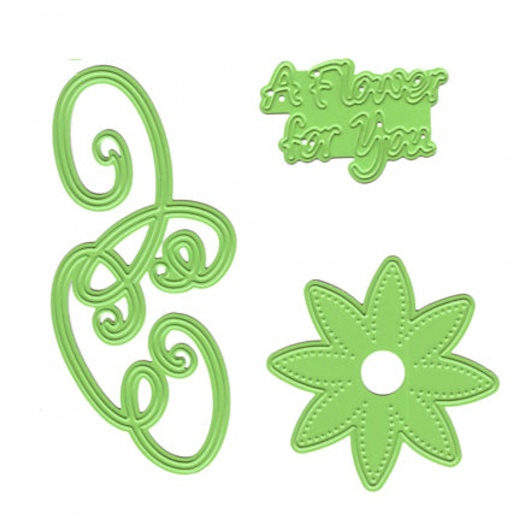 Joy! Crafts Cutting, Embossing & Embroidery Die - Flowers For A Friend