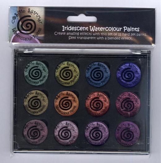 Cosmic Shimmer Iridescent Watercolour Pallet Set - Antique Shades