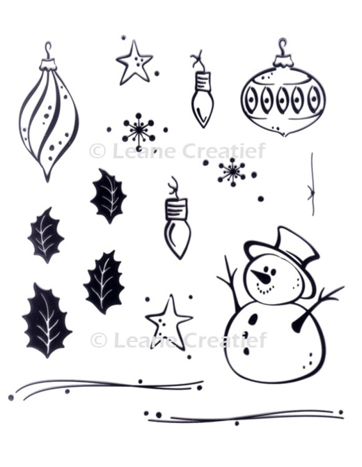 Lecreadesign Clear Stamp Holidays