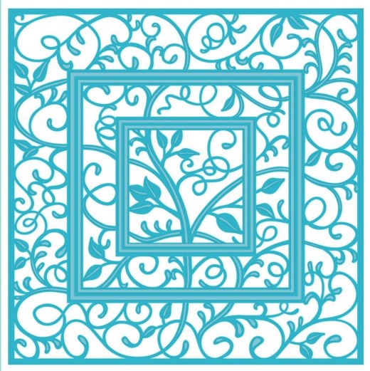 Creative Expressions Swirly Vine Background Collection Die
