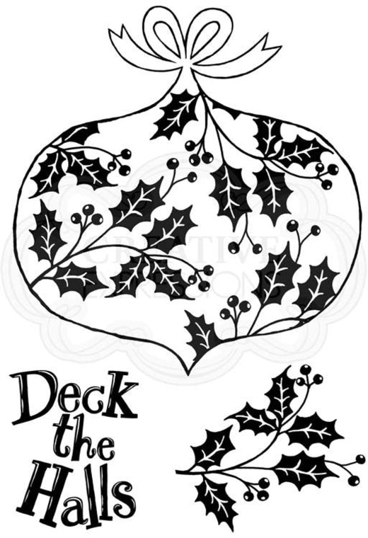 Woodware Clear Singles - Deck The Halls