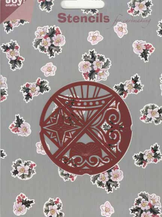Joy! Crafts Stencil Christmas Multi Corner