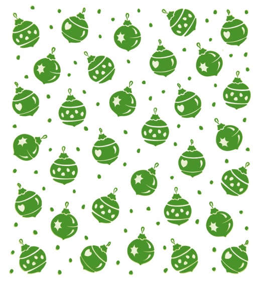 Lea'bilities Embossing Folder - Christmas Ornaments