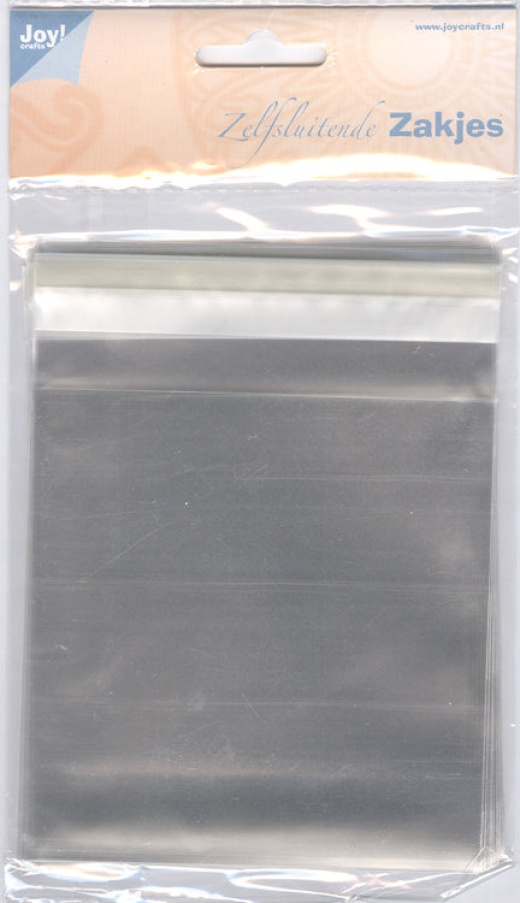 Joy! Crafts Clear Bags 4.25" X 4.25"