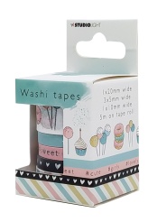 SL Washi Tape Romantic roses Another Love Story 47x77mm nr.1