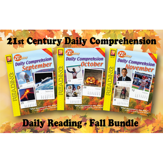 21St Century Daily Comprehension Fall Bundle