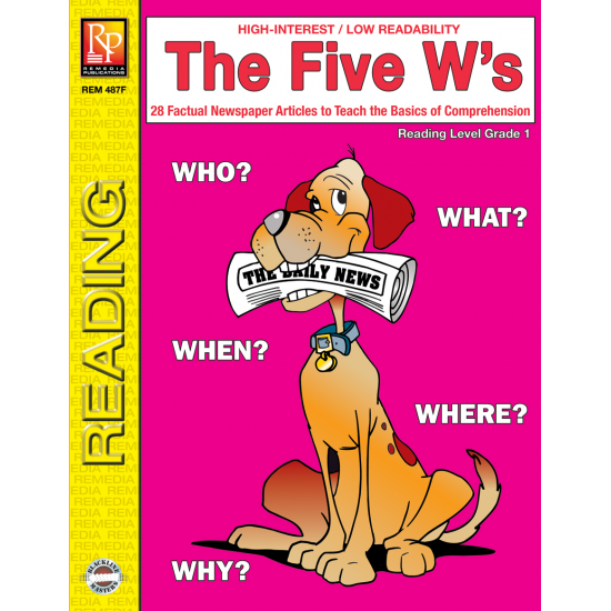 The Five W's (Reading Level 1)