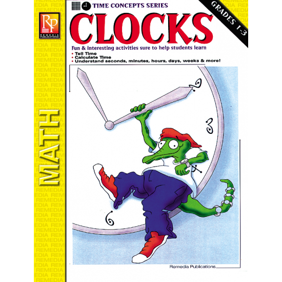 Time Concepts Series: Clocks (Grades 3-5)