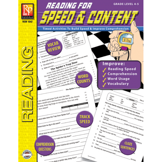 Reading For Speed & Content (Gr. 4-5)
