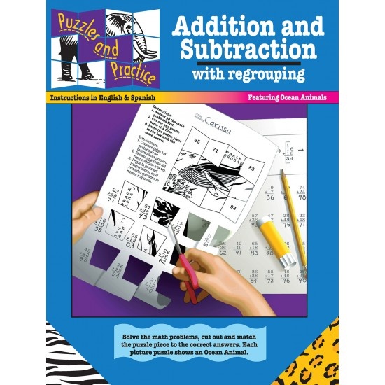 Puzzles & Practice: Addition And Subtraction With Regrouping