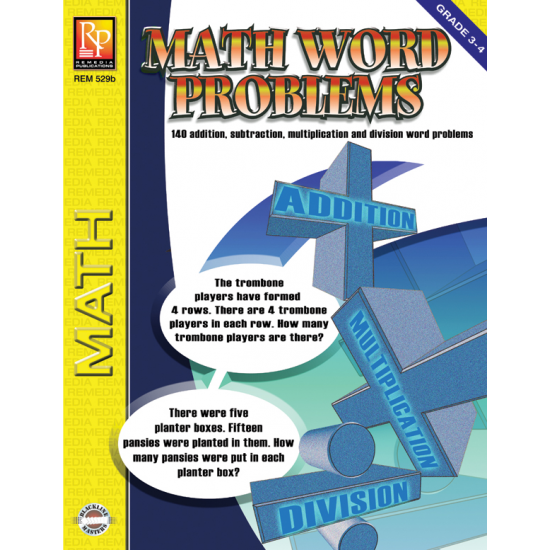 Math Word Problems (Grades 3-4)
