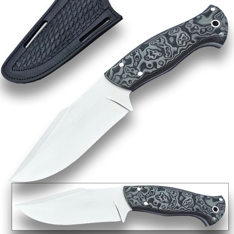 D-2 Skinner Hunter Knife With G-10 Handle