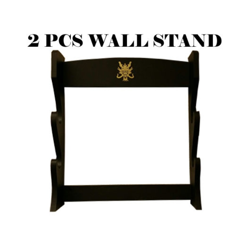 2 Pcs Sword Wall Display Rack