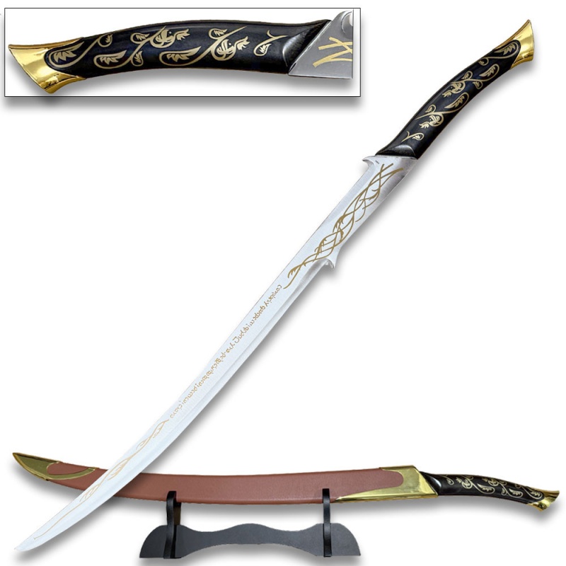 Lotr Arwen Hadafang Sword Reforged Medieval Sword
