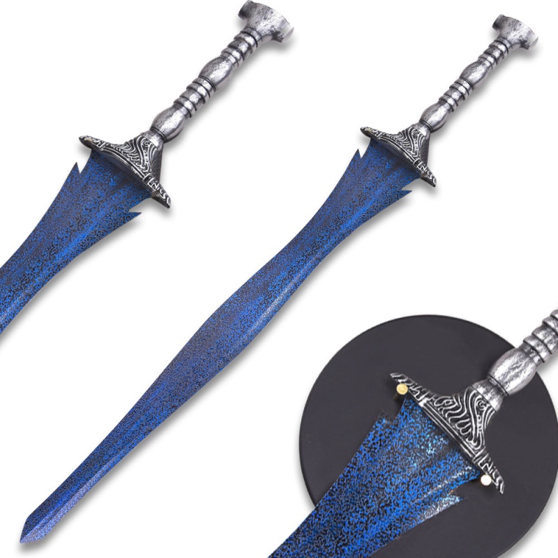 42" Alabaster Lord’S Fantasy Sword With Display Plaque