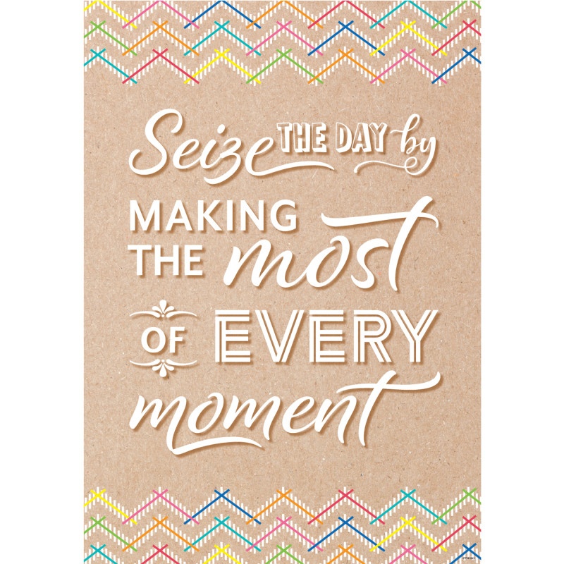 Seize The Day By Inspire U Poster