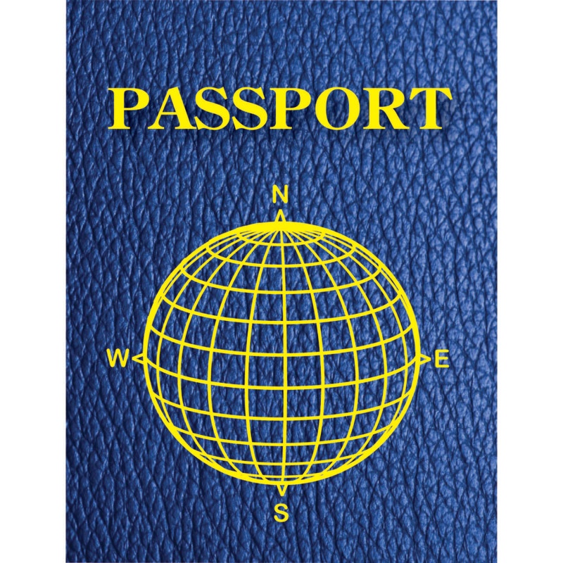 Blank Passports Pack Of 12