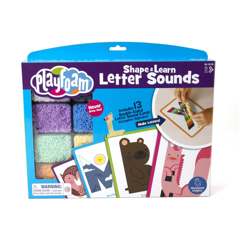 Playfoam Shape & Learn Lettr Sounds