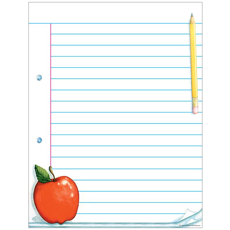 Notepad Paper Chart