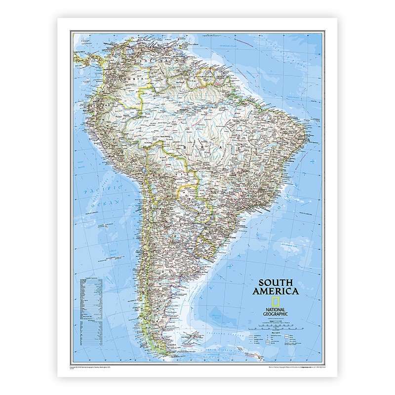 South America Wall X 30