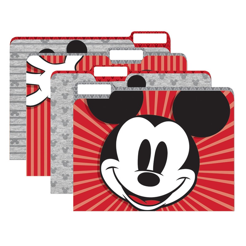 Mickey Mouse Throwback File Folders