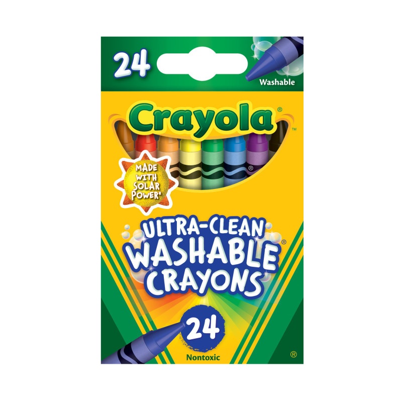 Ultraclean Crayons 24Ct