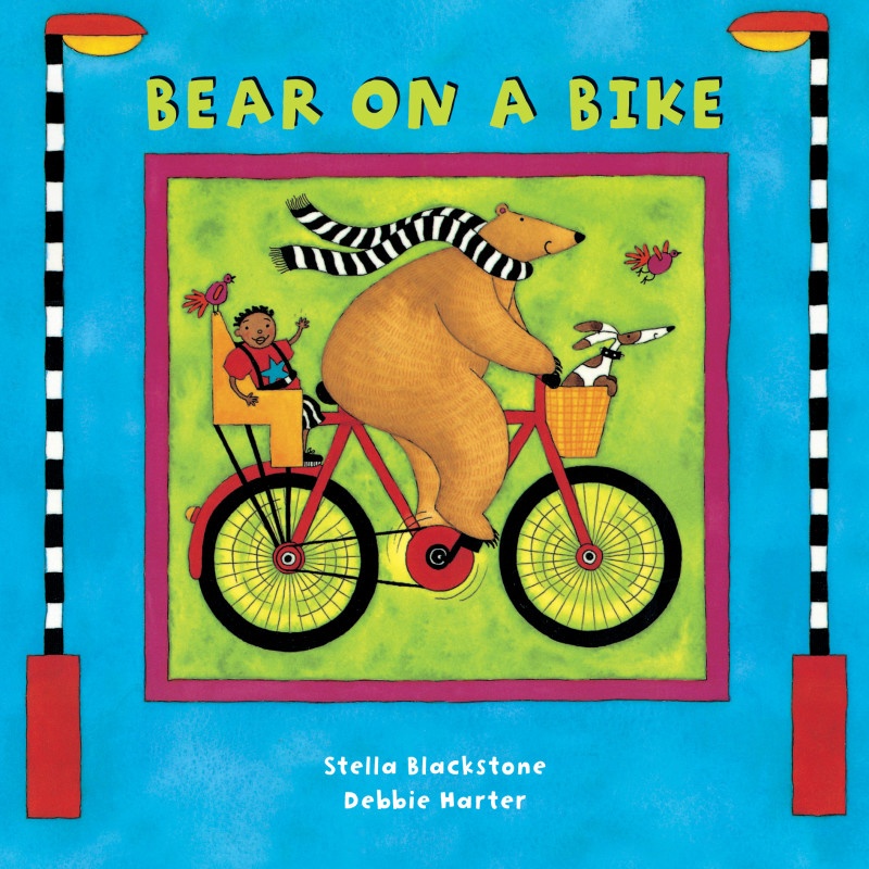 Bear On A Bike Board Book