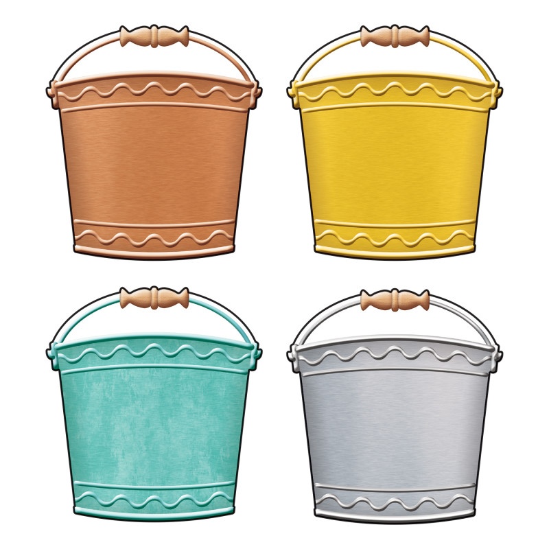 Buckets Classic Accents Variety Pk I Love Metal