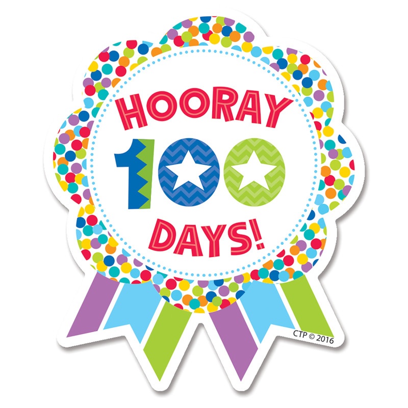Hooray 100 Days Ribbon Reward
