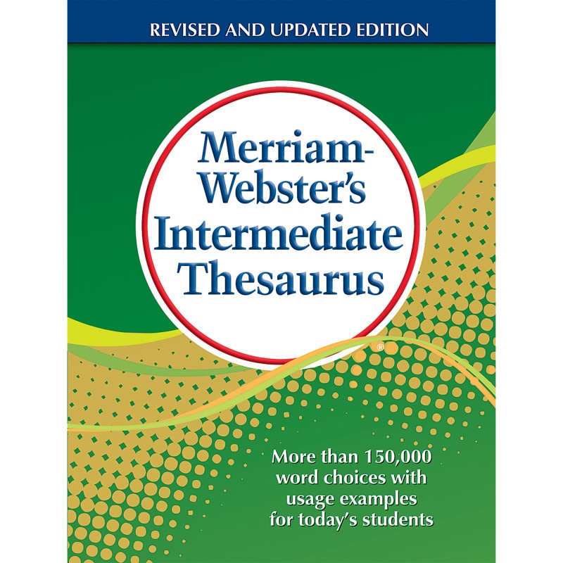 Merriam Websters Intermediate Thesaurus Hardcover